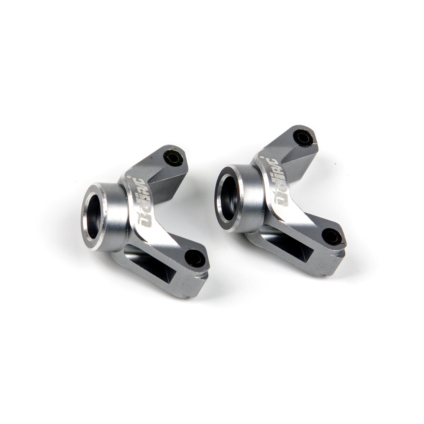 UDIRC Rear Hub Carrier Upgrade Part Titanium Color for UD16 Series RC Monster Truck (Part No. P16-061A) - 2 Pcs