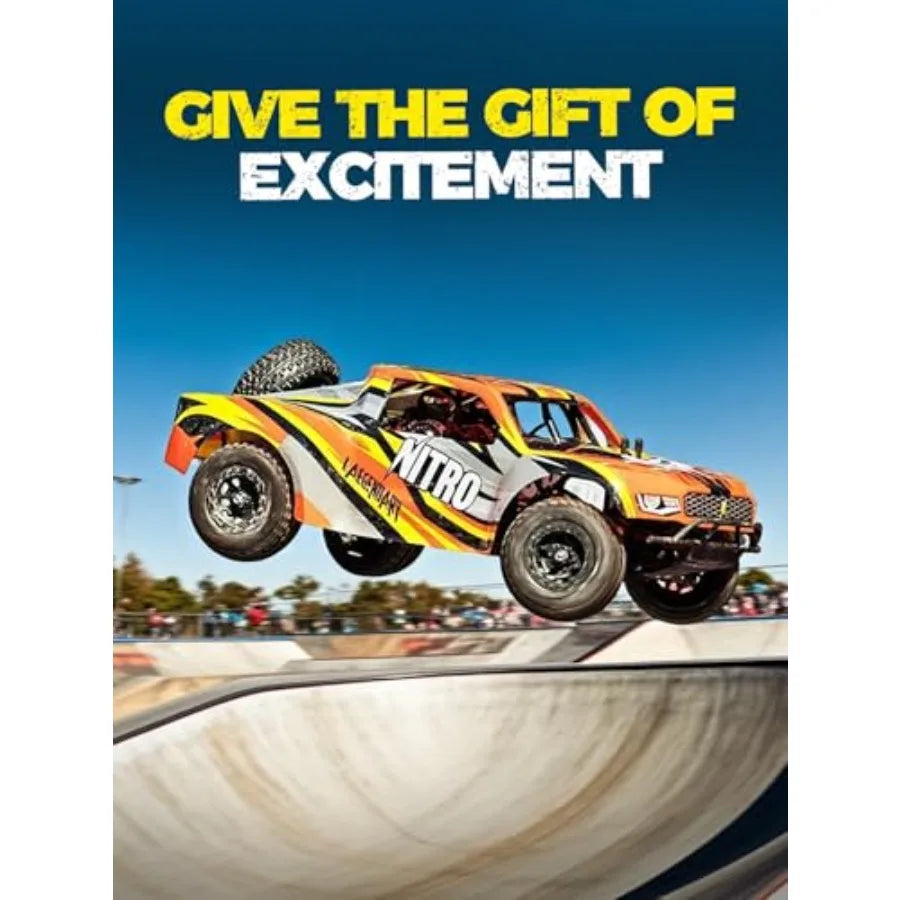 1/8 Scale Brushless RC Short Course Truck | 40MPH 4WD Waterproof Electric RTR