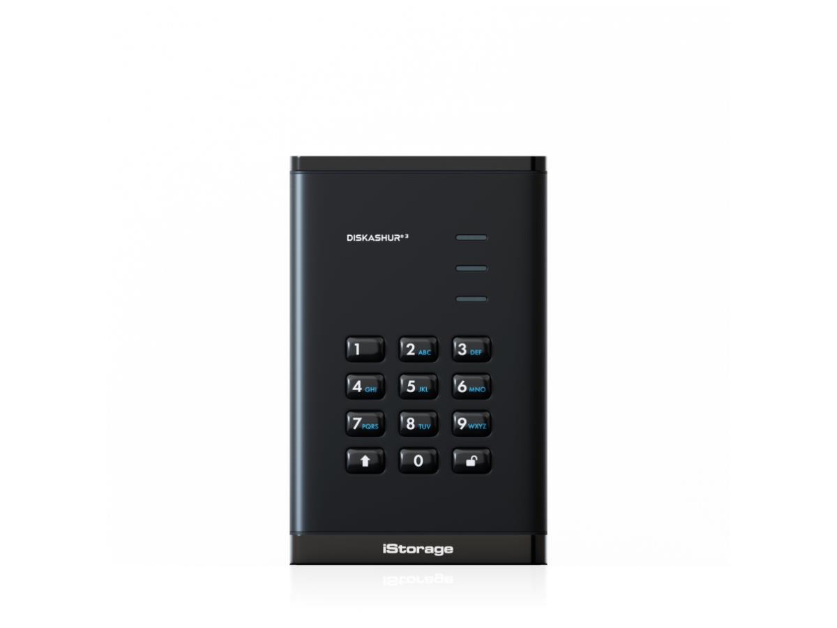 Kanguru DiskAshur3 4000GB SSD, AES 256-bit Encrypted, Military-Grade, FIPS 140-3