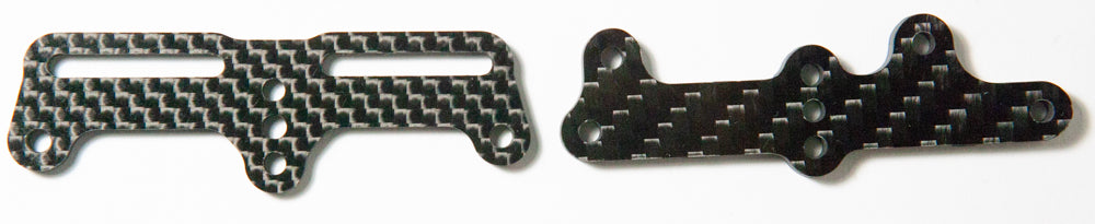 RC12R6 Servo Mounting Plate for Sanwa SRG-HR/HS – Black Carpet Edition