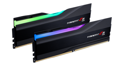 G.Skill Trident Z5 RGB 32GB (2x16GB) DDR5-6400 CL32 Desktop Memory Kit F5-6400J3239G16GX2-TZ5RK