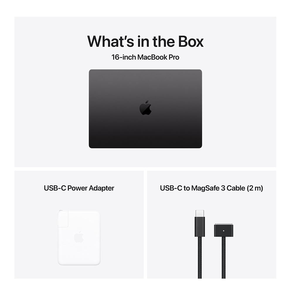 Apple MacBook Pro 16-inch M4 Pro 14-Core 48GB RAM 1TB SSD Space Black Late 2024 Z1FT000CE