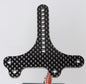 X12 Servo Mounting Plate for Sanwa SRG-Hx – Black Carpet Edition