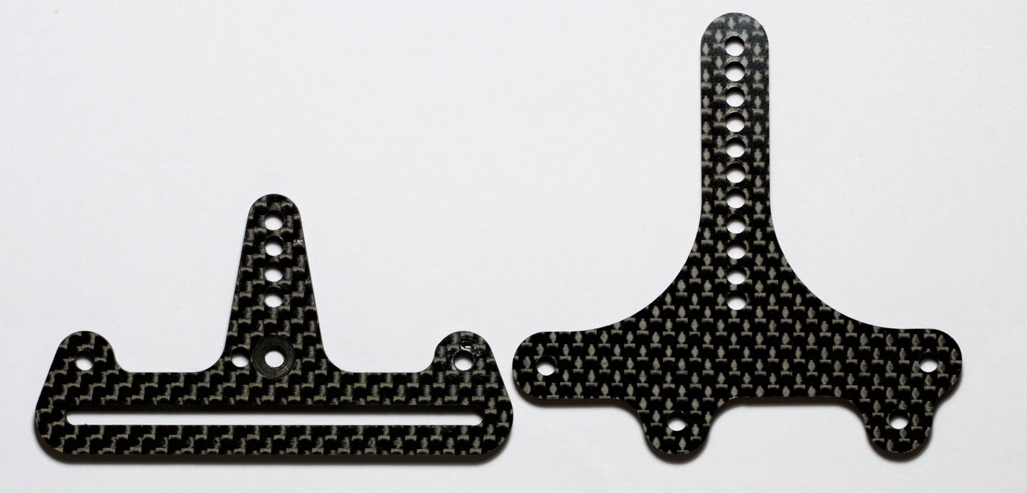 X12 Servo Mounting Plate for Sanwa SRG-Hx – Black Carpet Edition