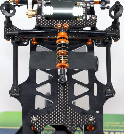 X12 Servo Mounting Plate for Sanwa SRG-Hx – Black Carpet Edition