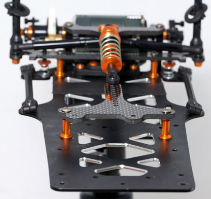 X12 Servo Mounting Plate for Sanwa SRG-Hx – Black Carpet Edition
