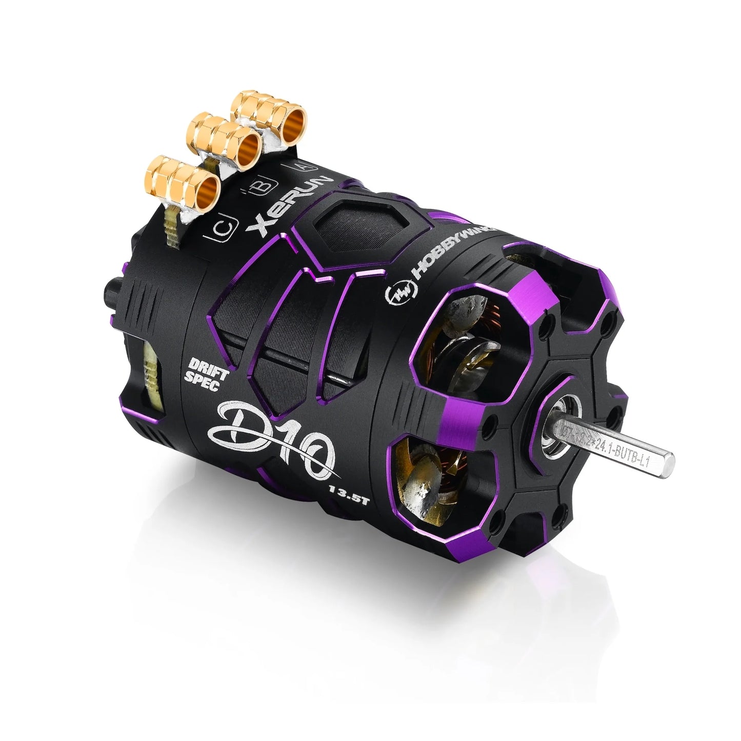 XERUN D10 13.5T /10.5T Purple (Spirit) Motor