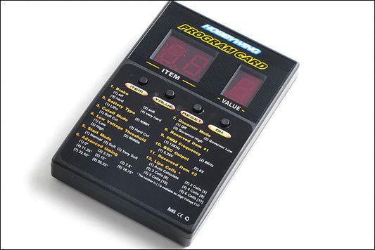 Hobbywing LED Program Card