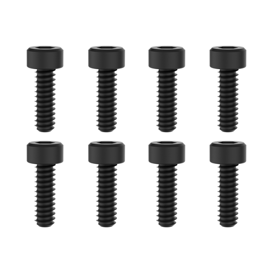 UDIRC Hex Socket Self Tapping Screw 2.6x10mm Black for UD16 Series RC Truck (Part No. M01-003) - 8 Pcs
