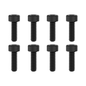 UDIRC Hex Socket Self Tapping Screw 2.6x10mm Black for UD16 Series RC Truck (Part No. M01-003) - 8 Pcs