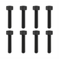 UDIRC Hex Socket Self Tapping Screw 2.6x12mm Black for UD16 Series RC Truck (Part No. M01-004) - 8 Pcs