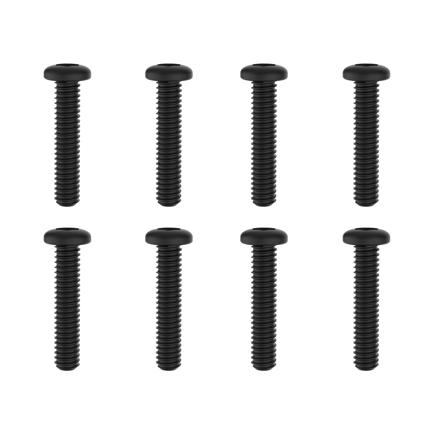 UDIRC Hex Button Head Machine Screw 2.5x15mm Black for UD1610PRO / UD1610S (Part No. M01-020) - 8 Pcs