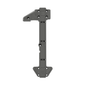 UDIRC Upper Deck Plate Black for UD16 Series RC Monster Truck (Part No. P16-014) - 1 Pc