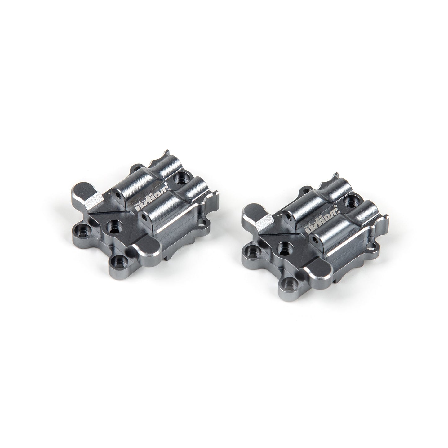 UDIRC Differential Cover Upgrade Part Titanium Color for UD16 Series RC Monster Truck (Part No. P16-056A) - 2 Pcs