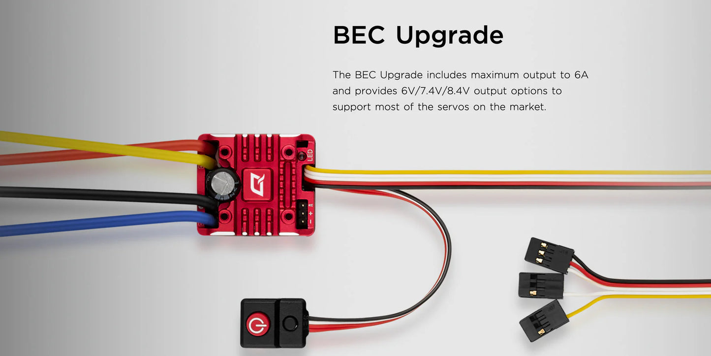 QUICRUN WP 1080 G2 Brushed ESC