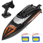Self-Righting RC Racing Boat | Skater-Style 25km/h Pool & Lake Speedboat with 2 Batteries RTR