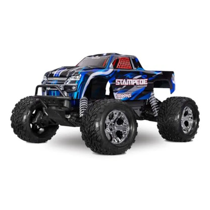 1/10 Scale 2WD Brushless Monster Truck | Stampede-Style BL-2S High-Speed Outdoor Racing Red RTR