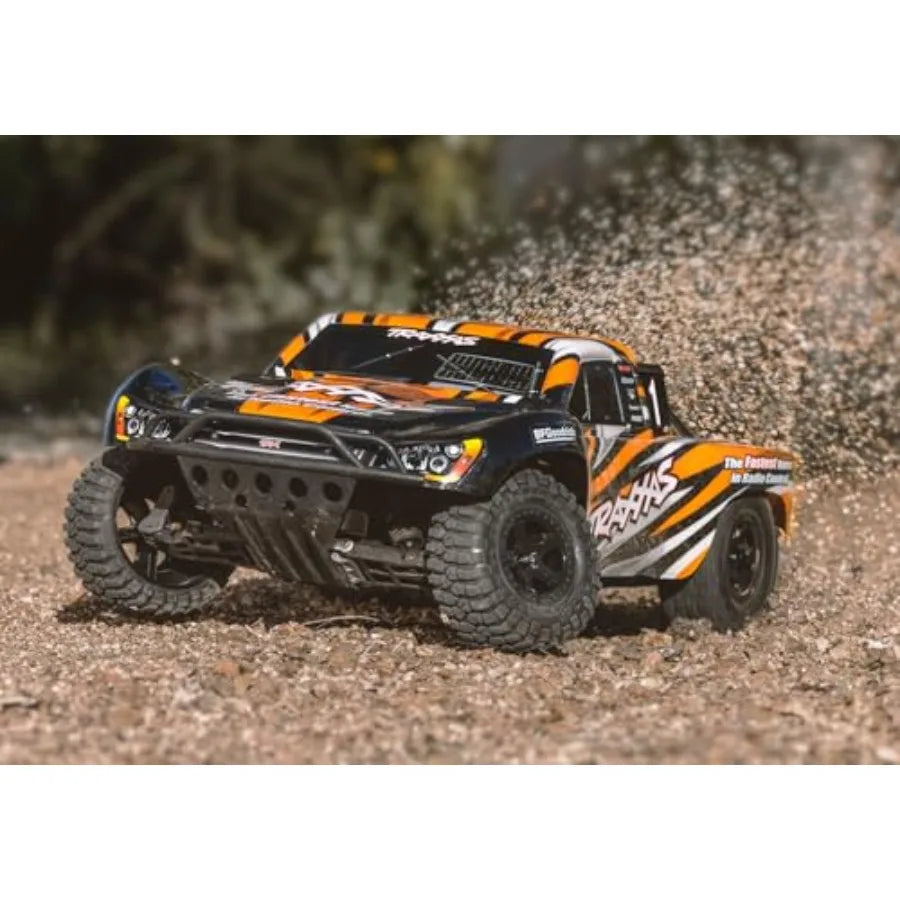 1/10 Scale Brushless 2WD Short Course Truck | Slash-Style RTR XL-5 ESC Orange