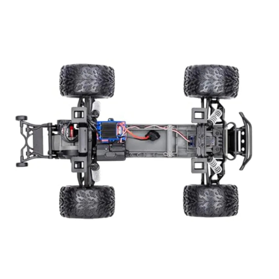1/10 Scale 2WD Brushless Monster Truck | Stampede-Style BL-2S High-Speed Outdoor Racing Red RTR