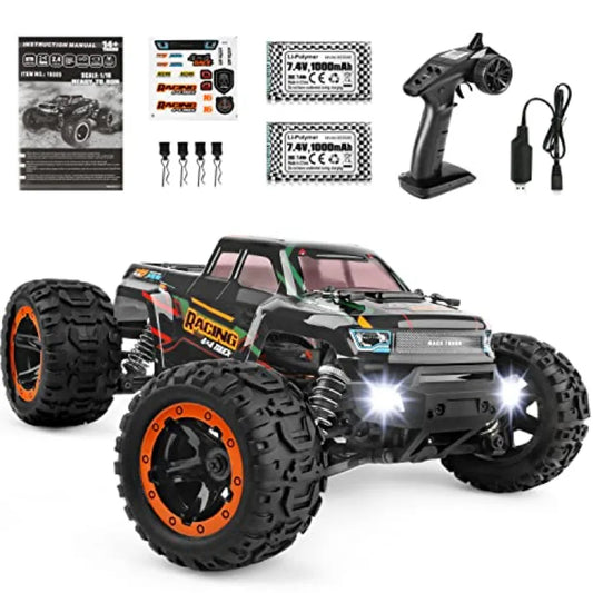 1/16 Scale 4X4 Waterproof RC Monster Truck | 2.4GHz 36km/h Off-Road RTR