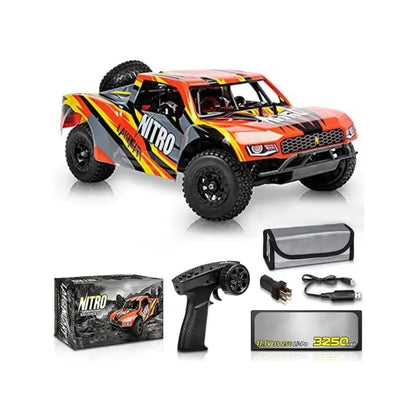 1/8 Scale Brushless RC Short Course Truck | 40MPH 4WD Waterproof Electric RTR