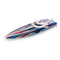 1/8 Scale Brushless RC Racing Boat | SR36-Style High-Speed Hydrodynamic Hull Red RTR