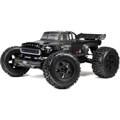 1/8 Scale 4X4 RC Stunt Truck | 6S BLX Brushless Monster Off-Road RTR Blue