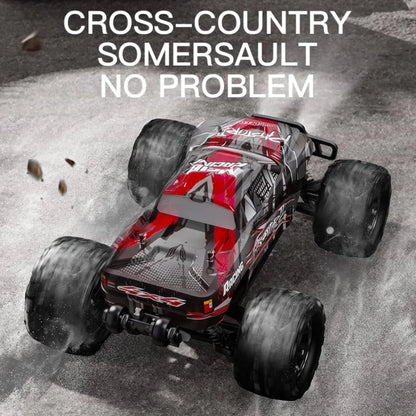 1/8 Scale Brushless RC Monster Truck | 100km/h+ 4WD Dual 3S Battery Offroad Basher RTR