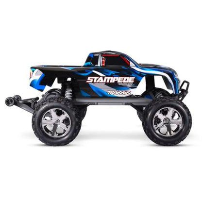 1/10 Scale 2WD Brushless Monster Truck | Stampede-Style BL-2S High-Speed Outdoor Racing Red RTR
