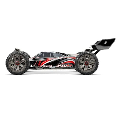 Large Scale 2S Brushless 4X4 RC Buggy RTR | Aluminum Alloy Body Black Finish Off-Road