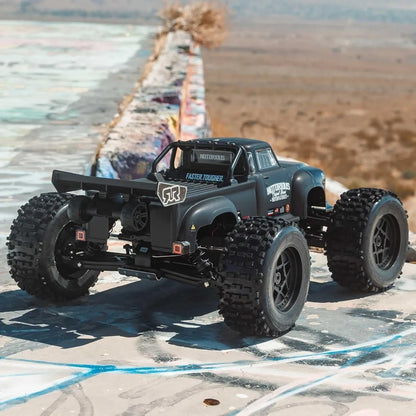 1/8 Scale 4X4 RC Stunt Truck | 6S BLX Brushless Monster Off-Road RTR Blue