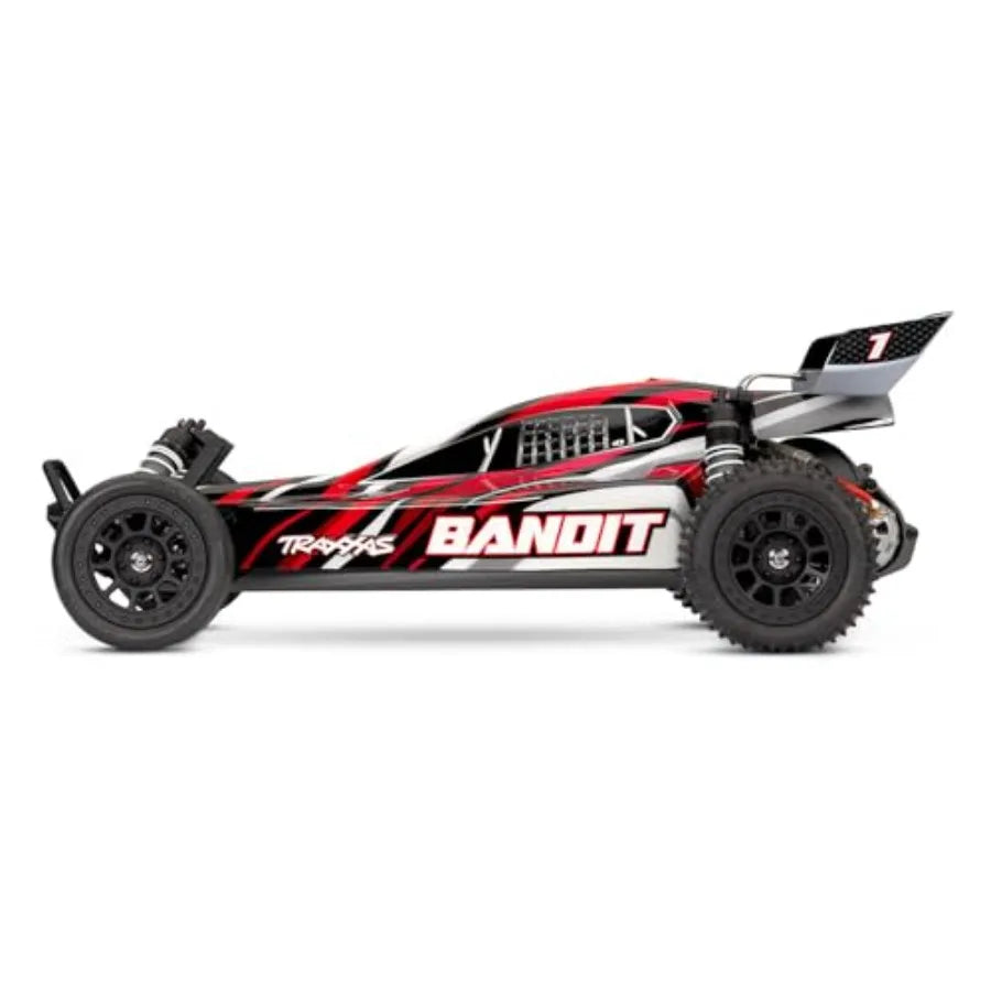 Large Scale RC Buggy with Battery Included | ABS Plastic Vibrant Red Lightweight RTR