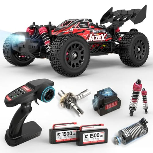 1/8 Scale Brushless 4X4 Waterproof RC Buggy | 60km/h All-Terrain Off-Road RTR Red