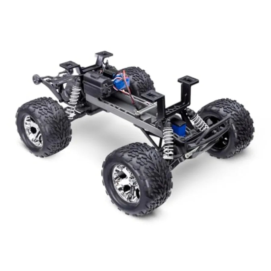 1/10 Scale 2WD Brushless Monster Truck | Stampede-Style BL-2S High-Speed Outdoor Racing Red RTR