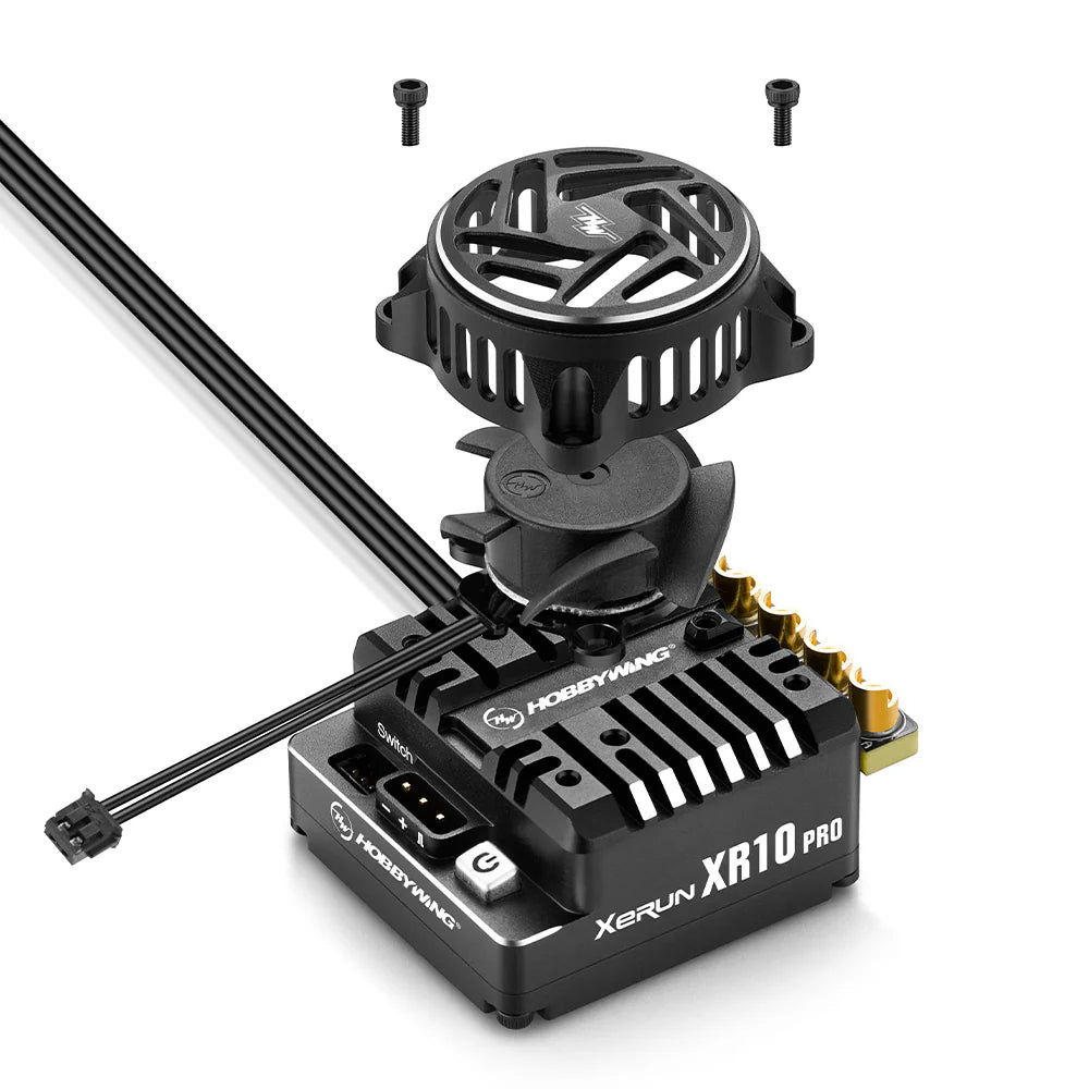 Hobbywing XERUN XR10 Pro G3 Sensored Brushless ESC — 1/10 Competition