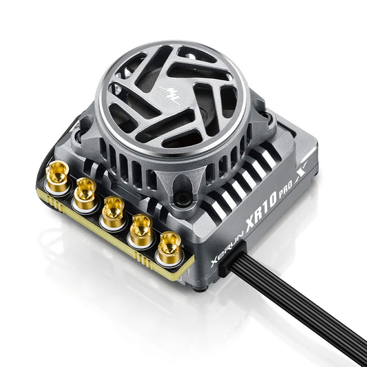 Hobbywing XERUN XR10 Pro G3X Sensored Brushless ESC — 1/10 Competition