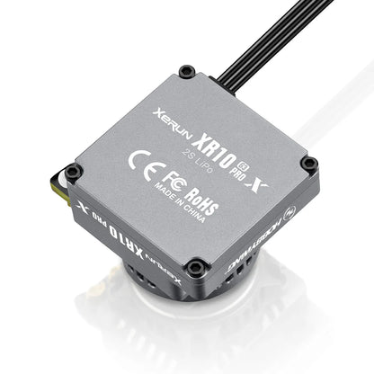 Hobbywing XERUN XR10 Pro G3X Sensored Brushless ESC — 1/10 Competition