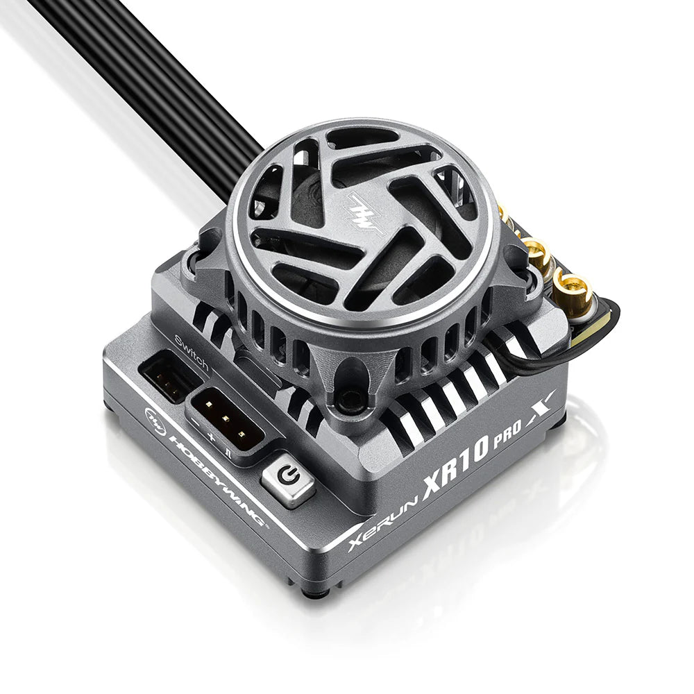 Hobbywing XERUN XR10 Pro G3X Sensored Brushless ESC — 1/10 Competition