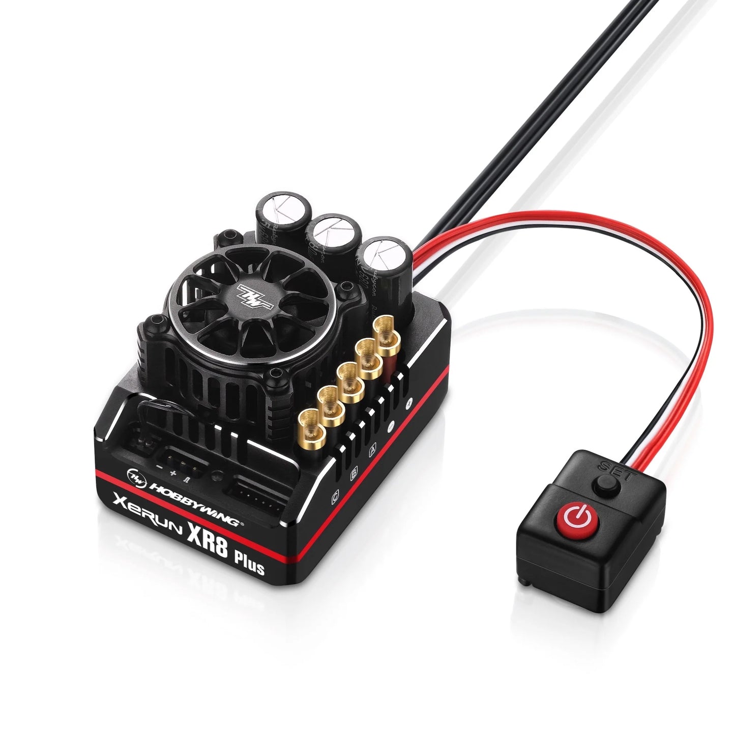 Hobbywing XERUN XR8 Plus G2S Sensored Brushless ESC — 1/8 Scale